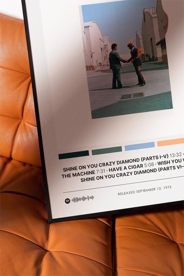 Wish You Were Here - Pink Floyd - Premium Poster - Unframed