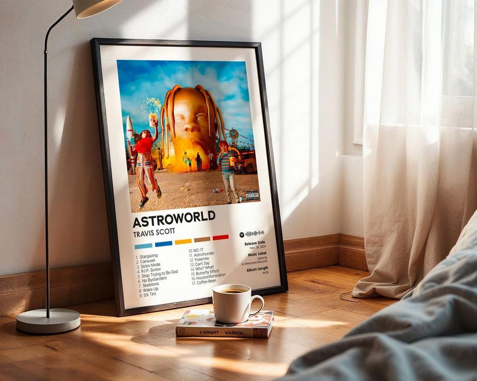 Astroworld - Travis - Premium Semi-Gloss Poster - Unframed