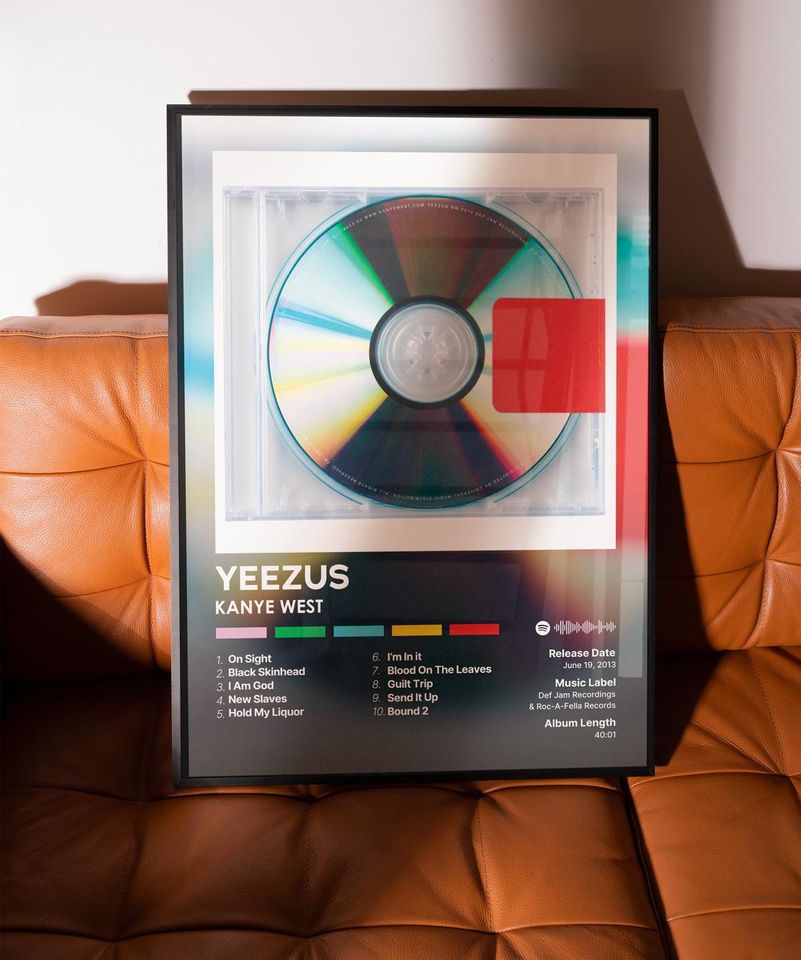 Yeezus - Kanye West - Premium Semi-Gloss Poster - Unframed