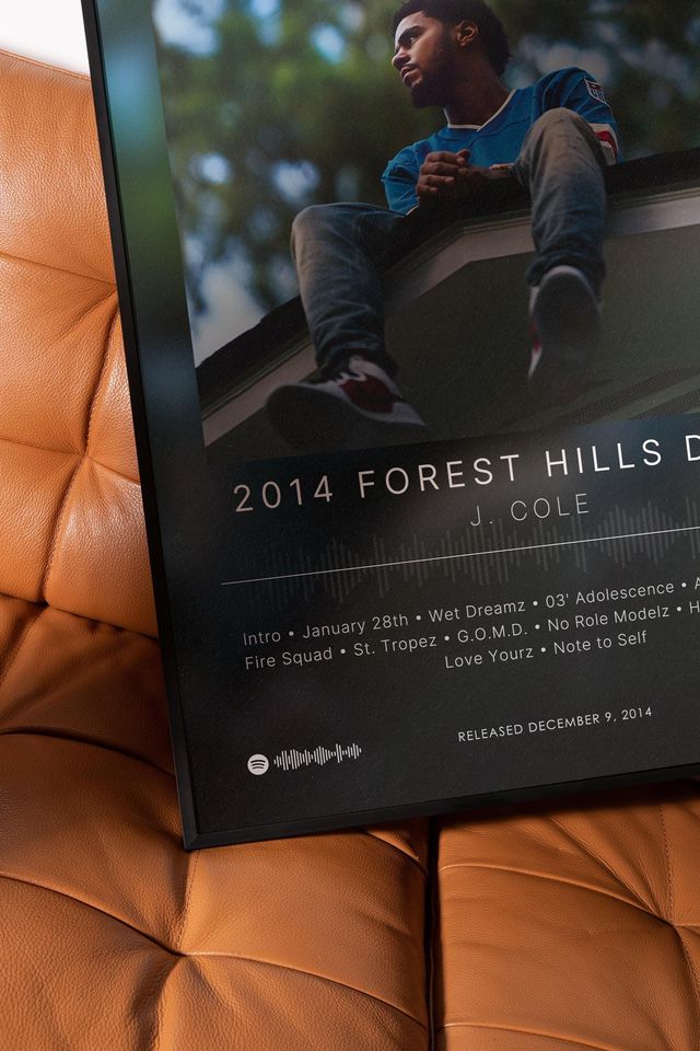 2014 Forest Hills Drive - J. Cole - Premium Semi-Gloss Poster - Unframed