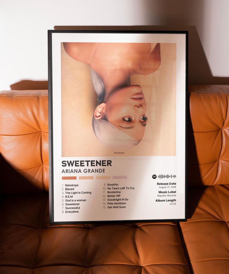 Sweetener - Ariana - Premium Semi-Gloss Poster - Unframed