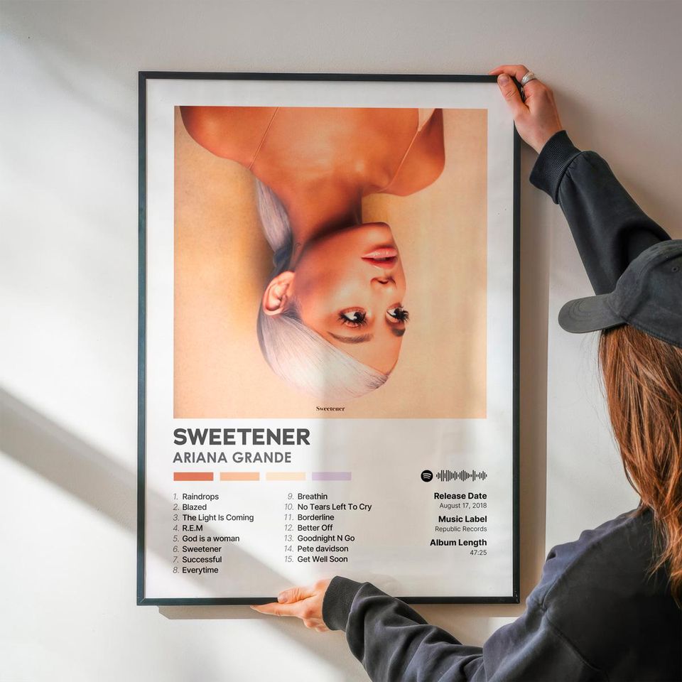 Sweetener - Ariana - Premium Semi-Gloss Poster - Unframed