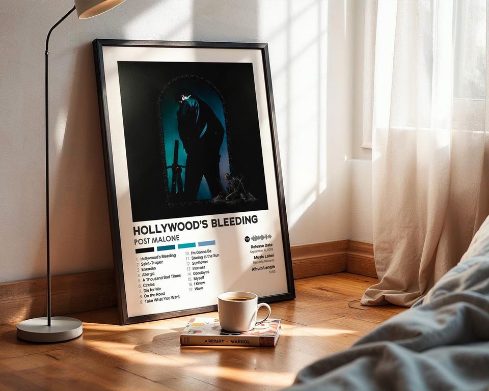 Hollywood's Bleeding - Post Malone - Premium poster - Unframed