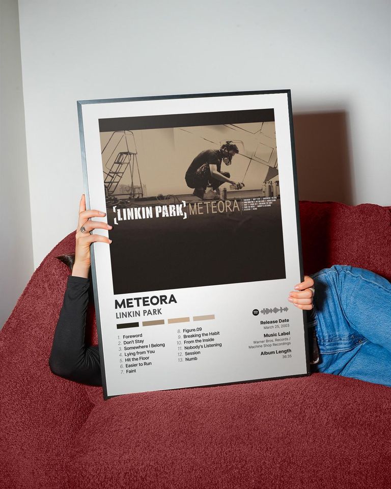 Meteora - Linkin Park - Premium Semi-Gloss Poster - Unframed