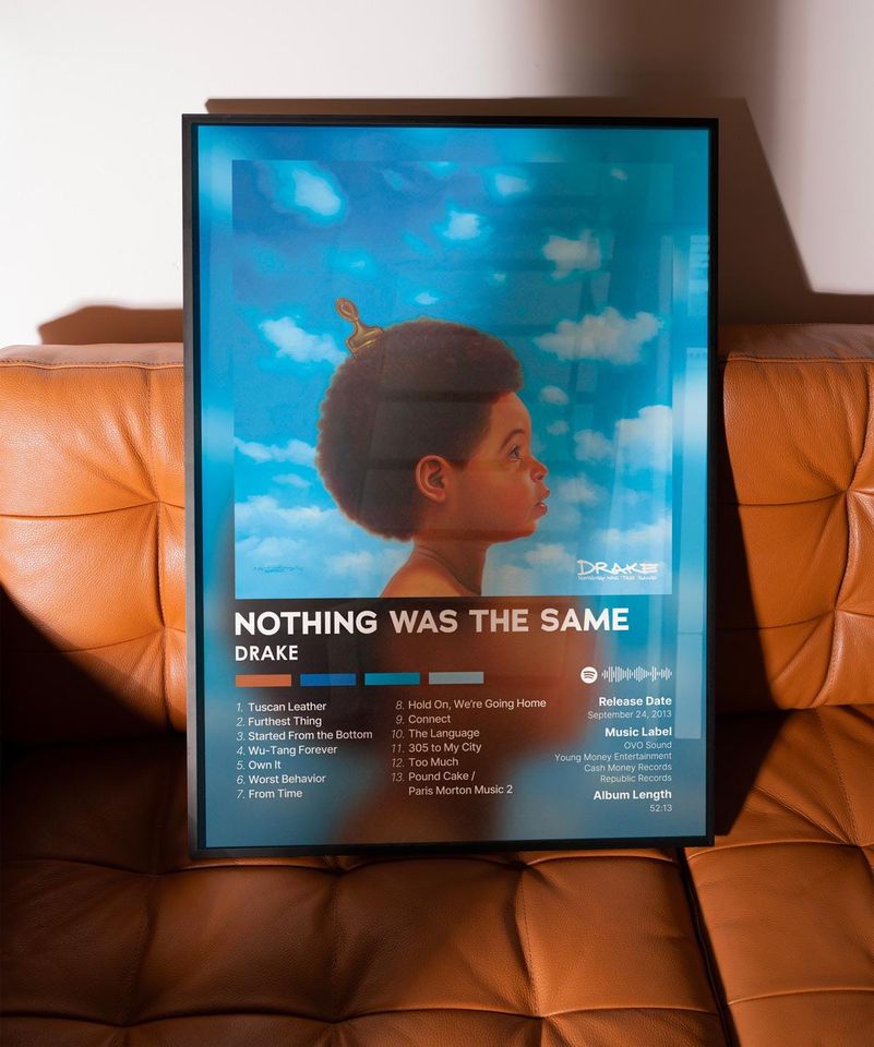 Nothing Was The Same - Drake - Premium Semi-Gloss Poster - Unframed