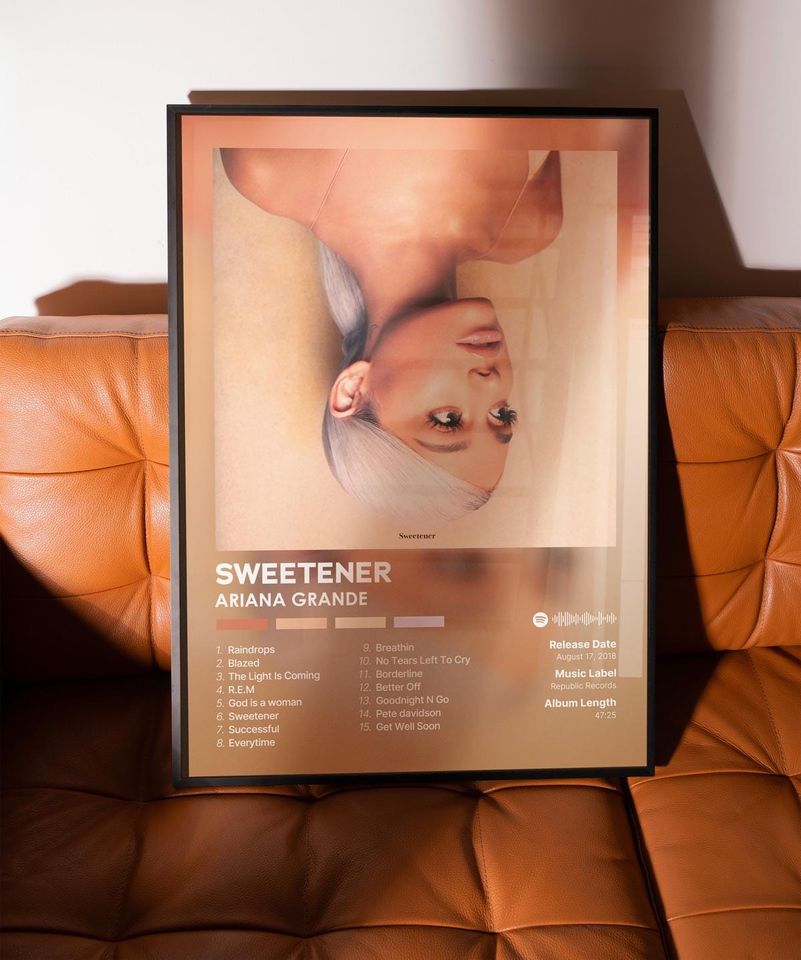 Sweetener - Ariana - Premium Semi-Gloss Poster - Unframed