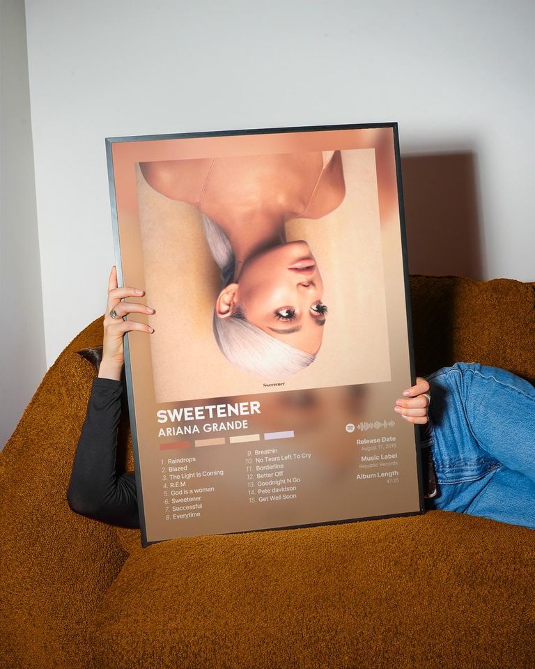 Sweetener - Ariana - Premium Semi-Gloss Poster - Unframed
