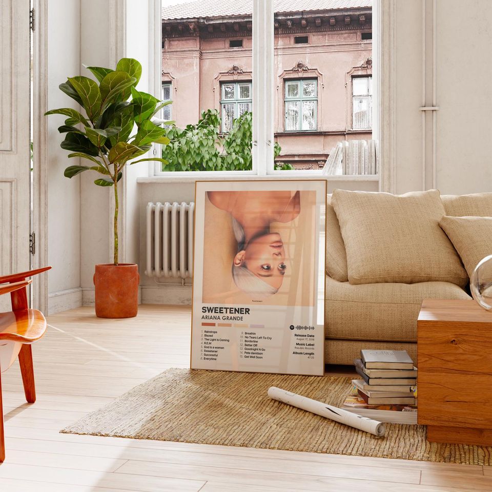 Sweetener - Ariana - Premium Semi-Gloss Poster - Unframed
