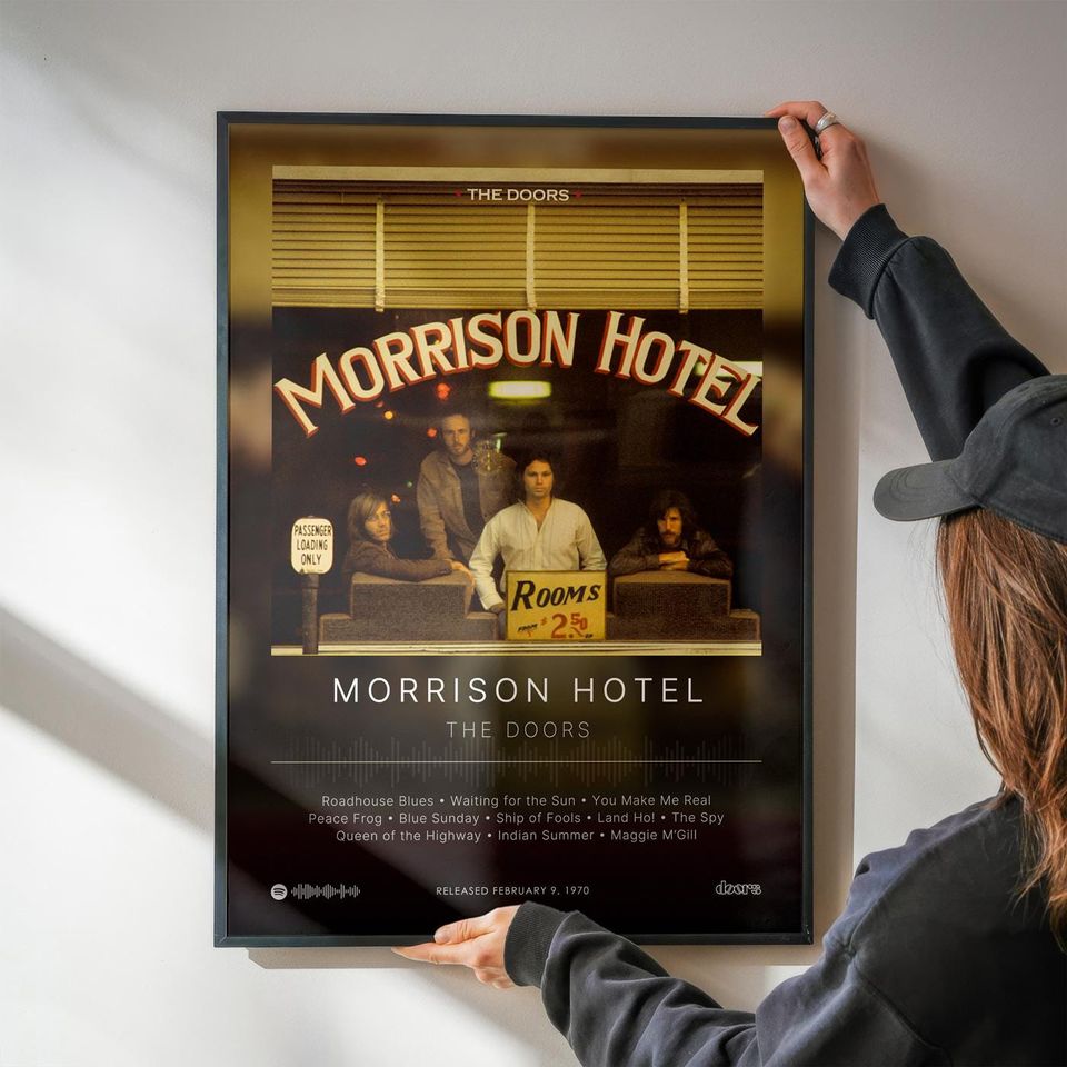 Morrison Hotel - The Doors - Premium Semi-Gloss Poster - Unframed