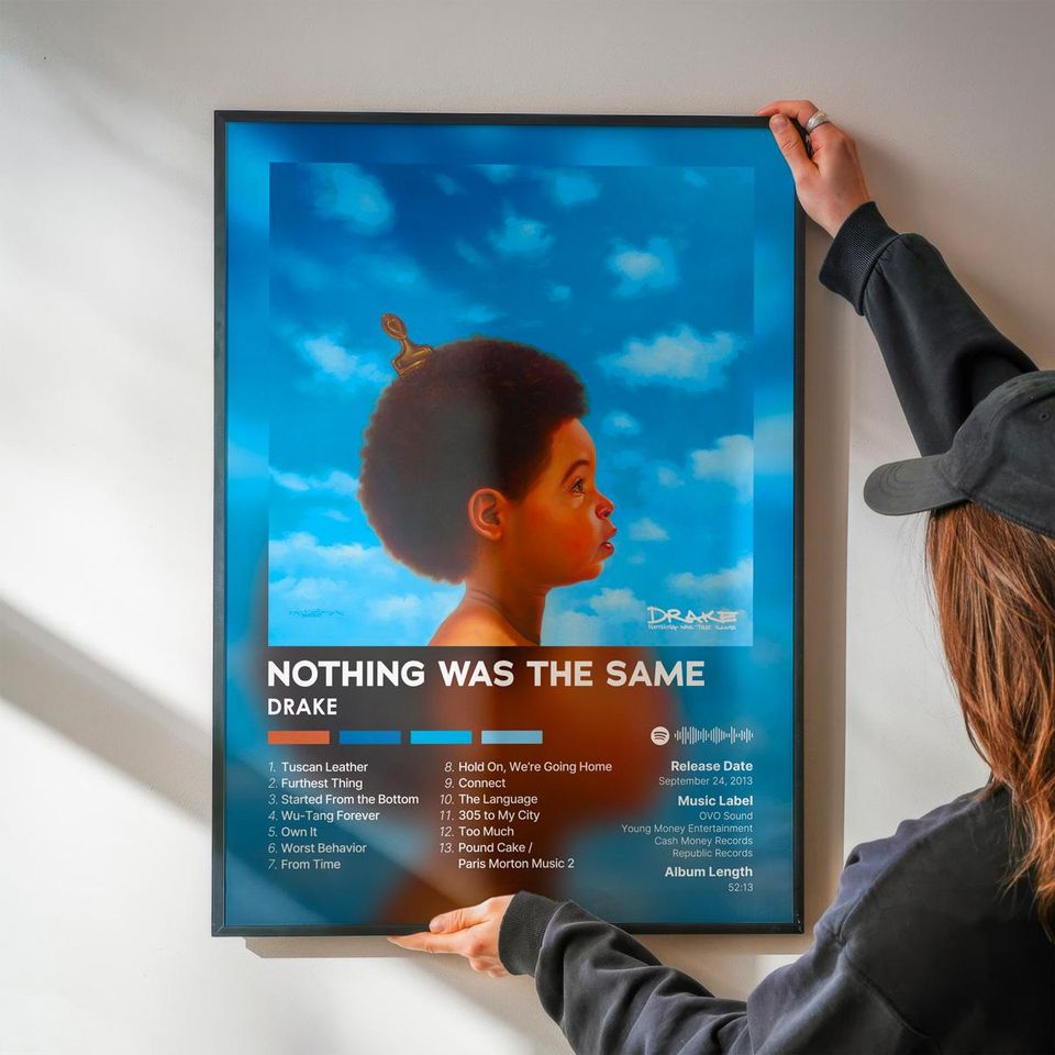 Nothing Was The Same - Drake - Premium Semi-Gloss Poster - Unframed