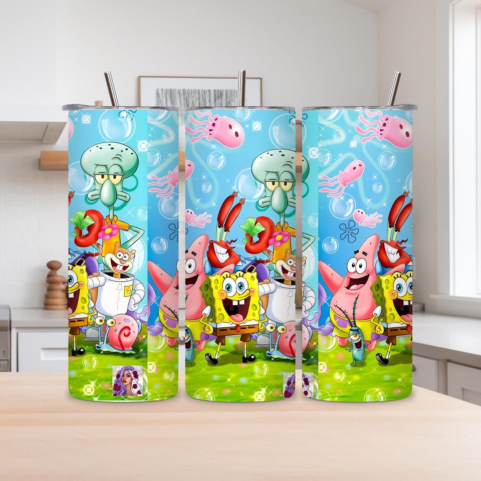 Sponge Bob Tumbler | Funny Cartoon Character