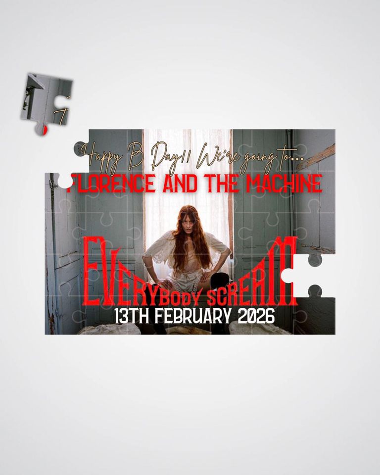Florence and The Machine Tour - Event Ticket Reveal Puzzle