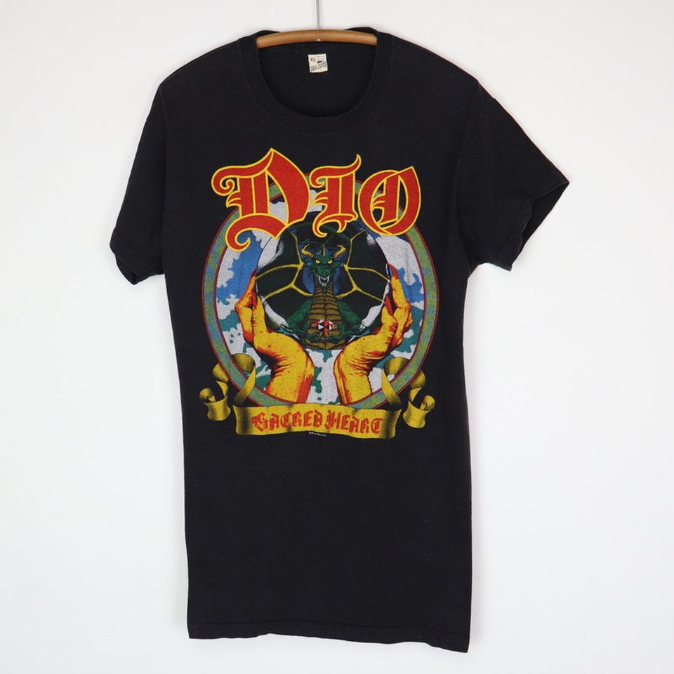 vintage 1985 Dio Sacred Heart Shirt