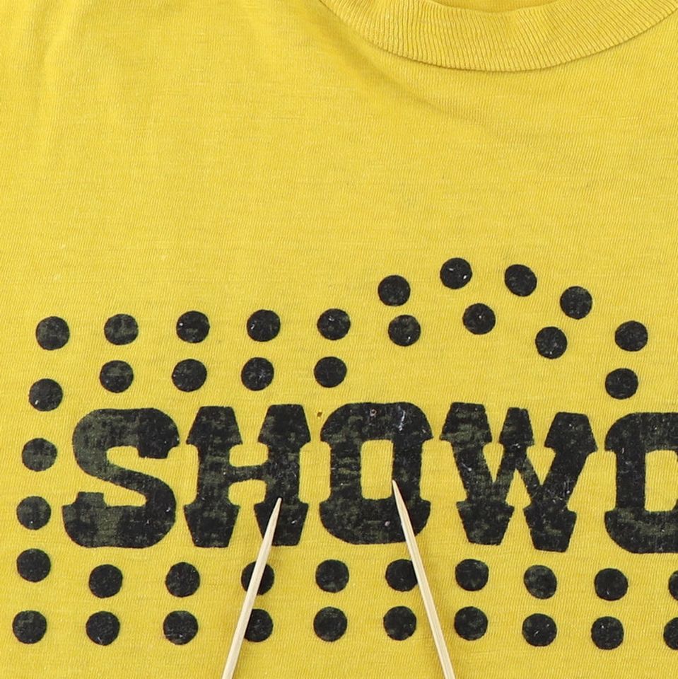 vintage 1974 Eric Clapton Showco Tour Staff Crew Shirt