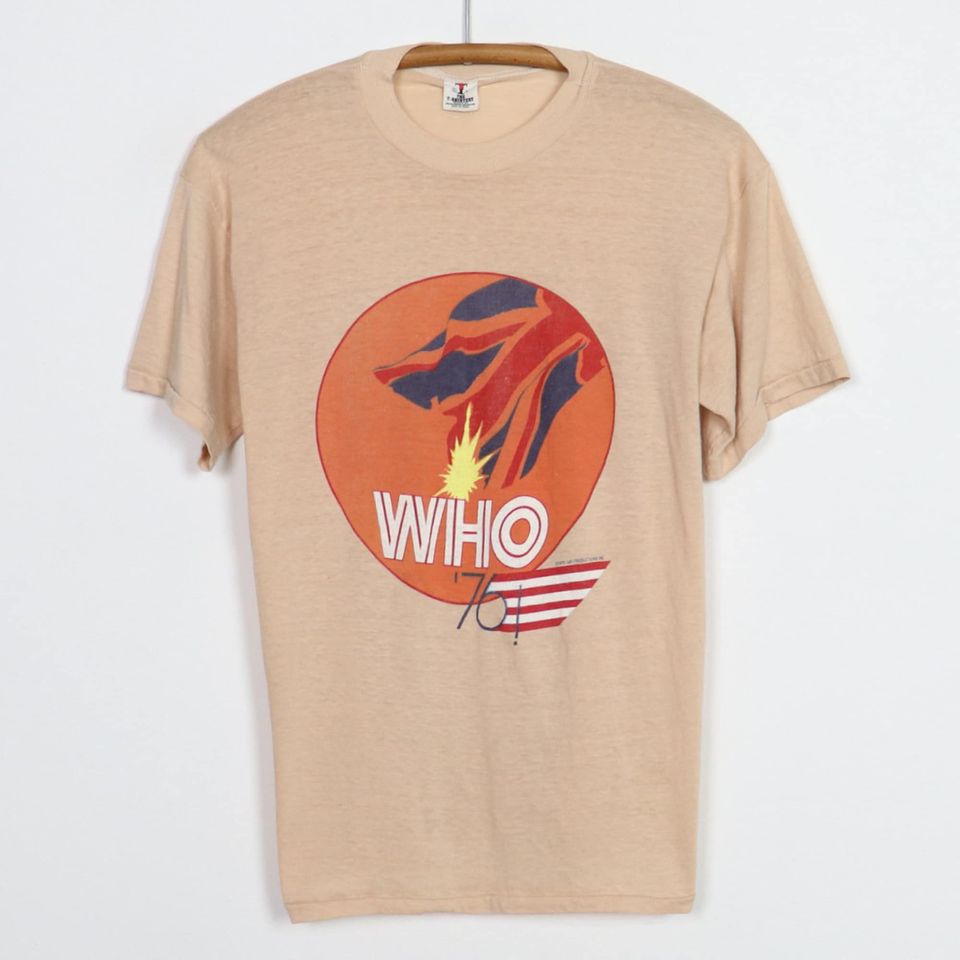 vintage 1976 The Who Shirt