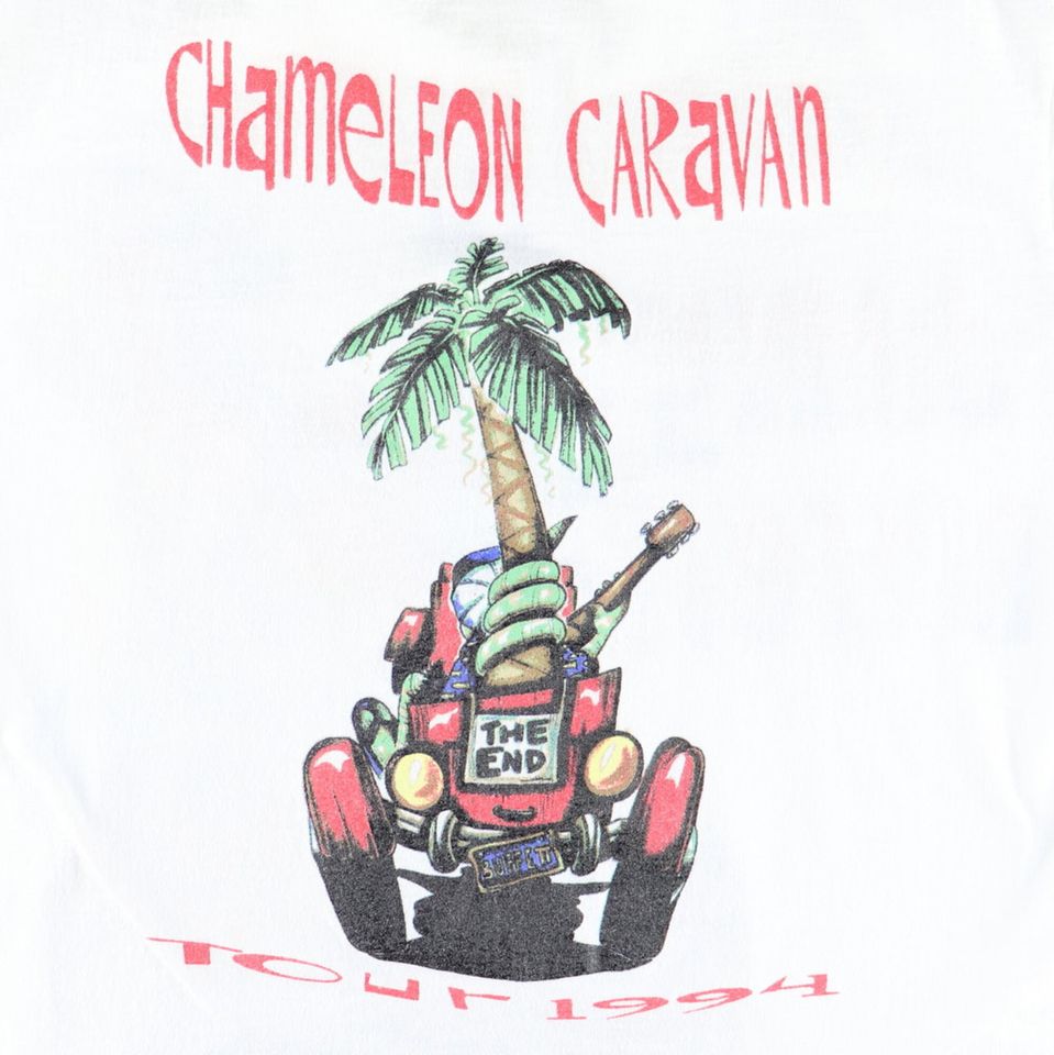 vintage 1994 Jimmy Buffett Chameleon Caravan Tour Shirt