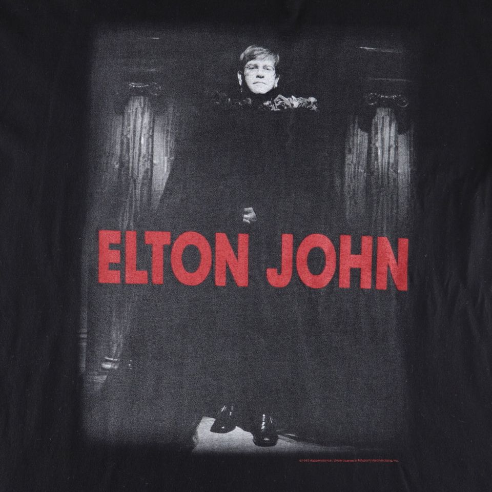 vintage 1997 Elton John Shirt