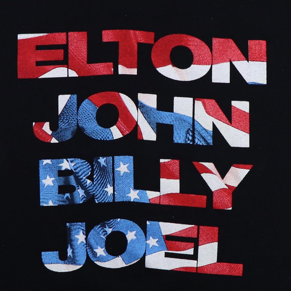 vintage 1994 Elton John Billy Joel Face To Face Tour Shirt