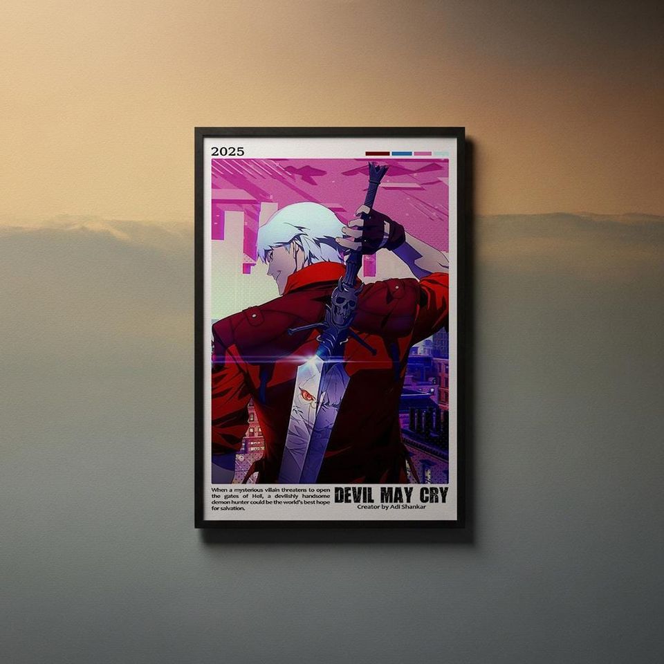Movie Poster- Devil May Cry (2025) Cover Poster
