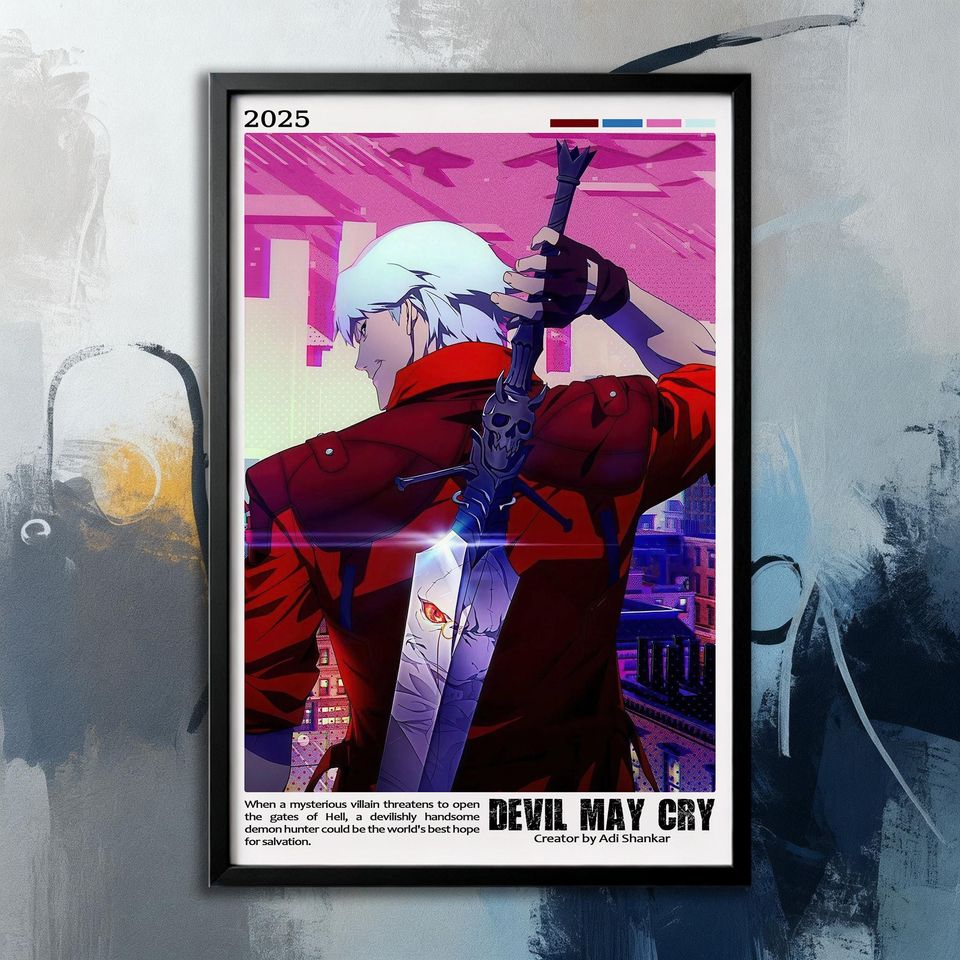 Movie Poster- Devil May Cry (2025) Cover Poster