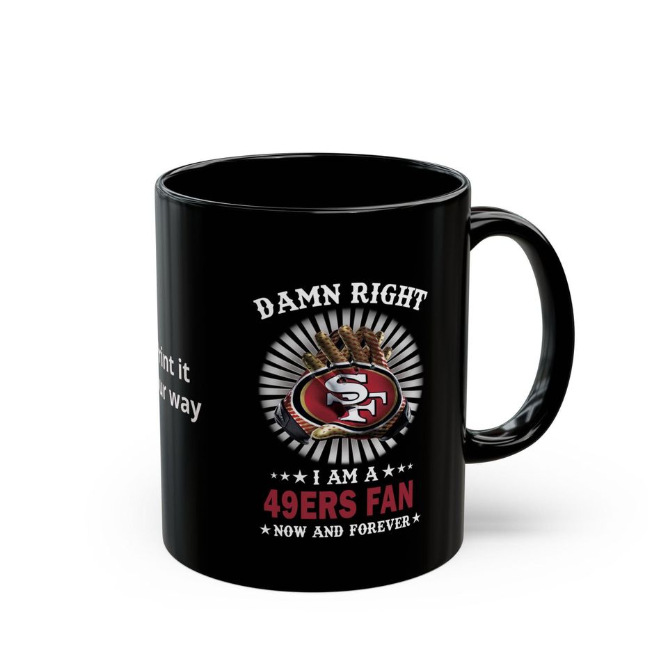 Customizable 49ers Fan Mug | San Francisco Football Logo