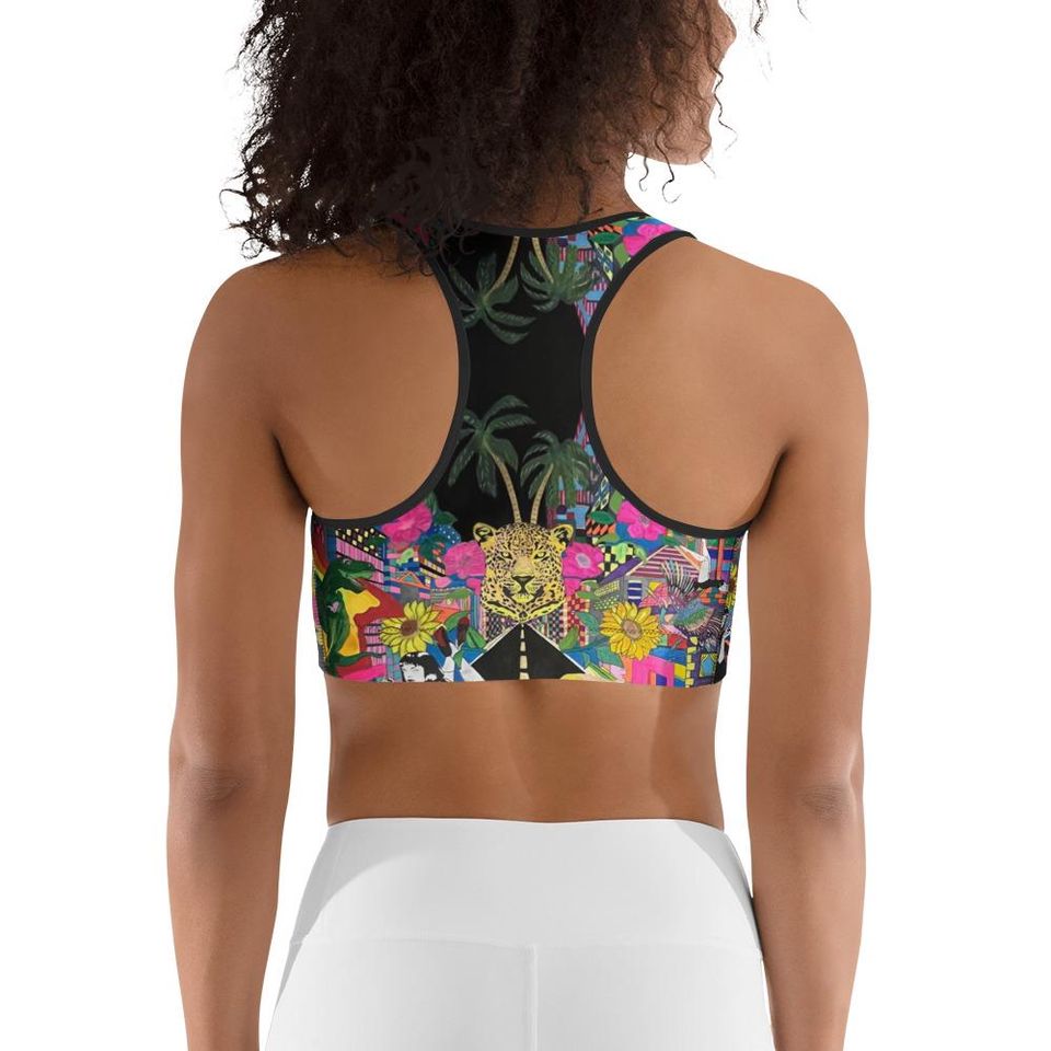 City of close calls Sports bra