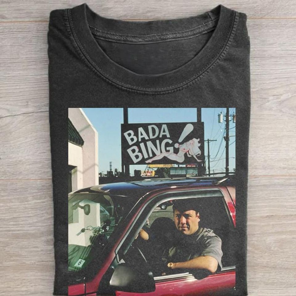 Bada Bing Sopranos Shirt, Vintage TV Show Tee