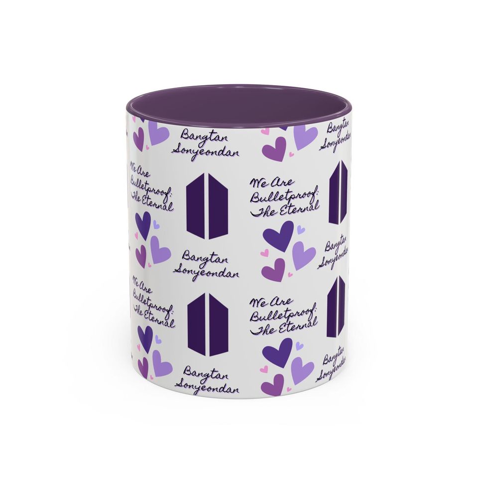 BTS Army Tribute Accent Coffee Mug
