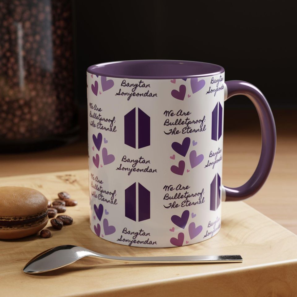 BTS Army Tribute Accent Coffee Mug