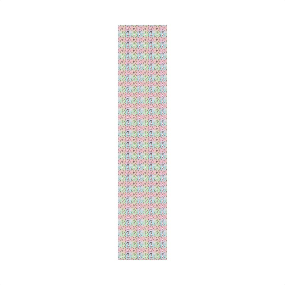 Kawaii Christmas Characters Gift Wrap | Hello Kitty Sanrio Holiday Pattern