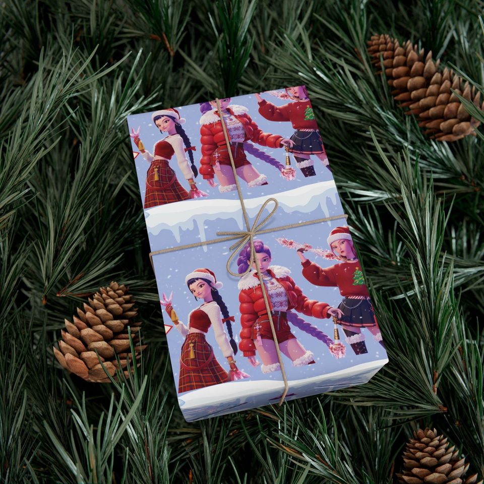 K-pop demon hunters Gift Wrap Papers | Christmas Wrapping Paper Roll