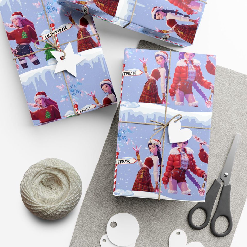K-pop demon hunters Gift Wrap Papers | Christmas Wrapping Paper Roll