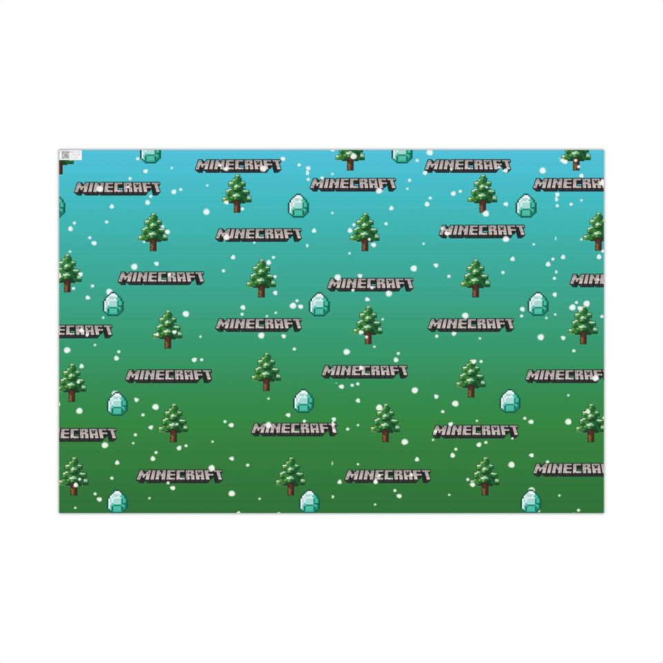 Minecraft , Wrapping paper