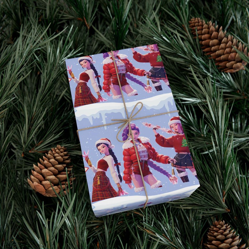 K-pop demon hunters Gift Wrap Papers | Christmas Wrapping Paper Roll