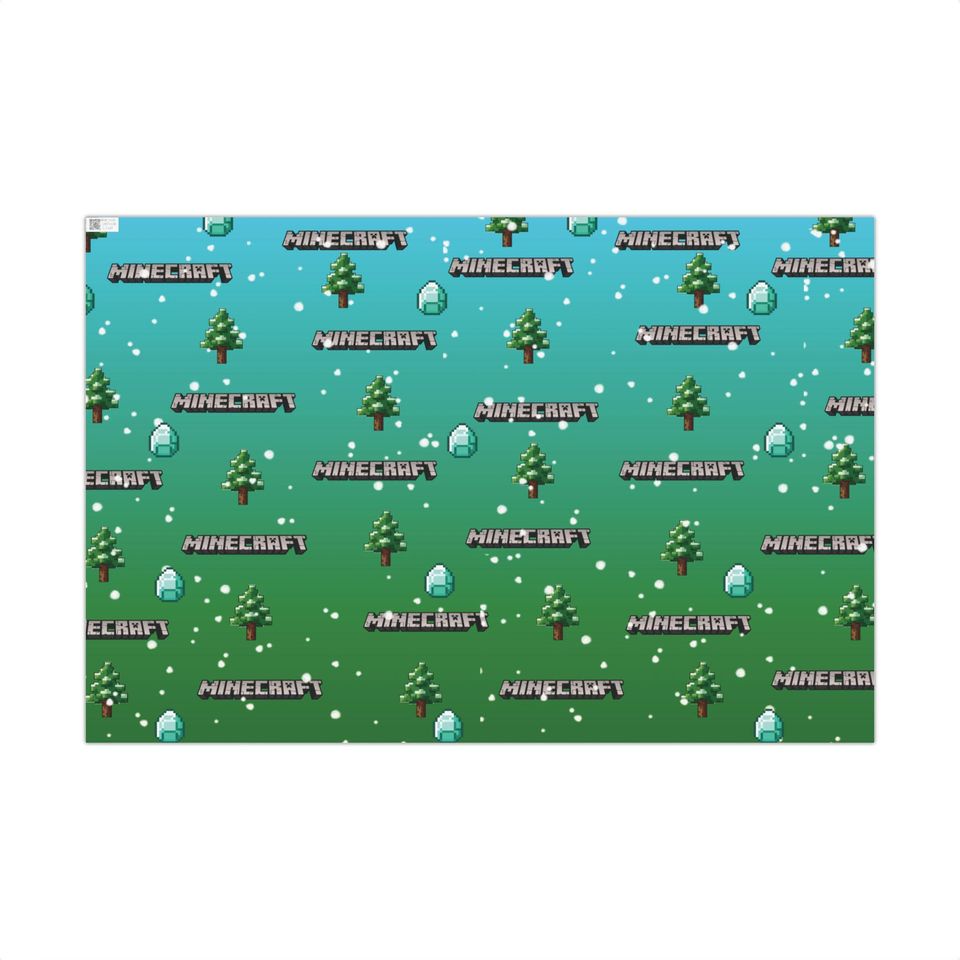 Minecraft , Wrapping paper