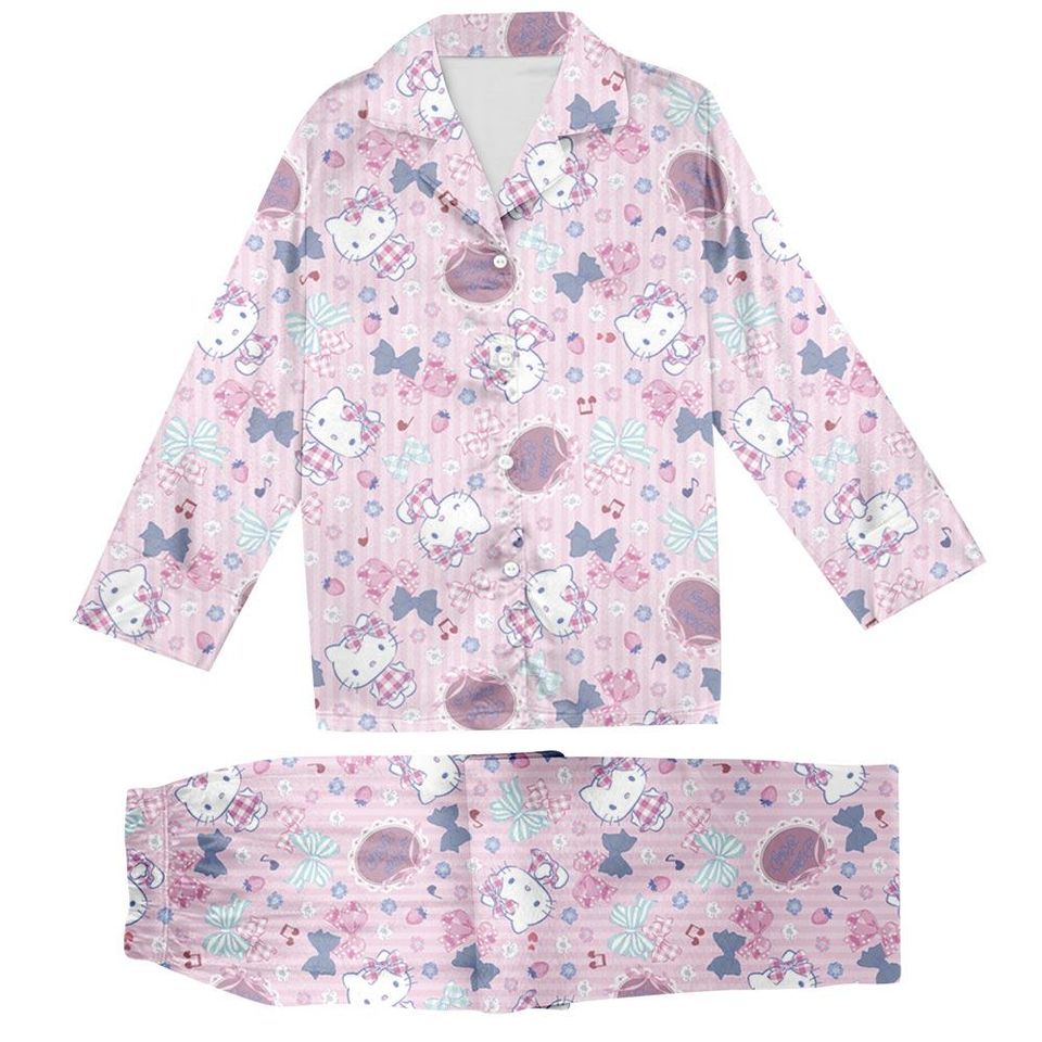 Hello Kitty Holiday Sleepwear Family Matching Pajama Set