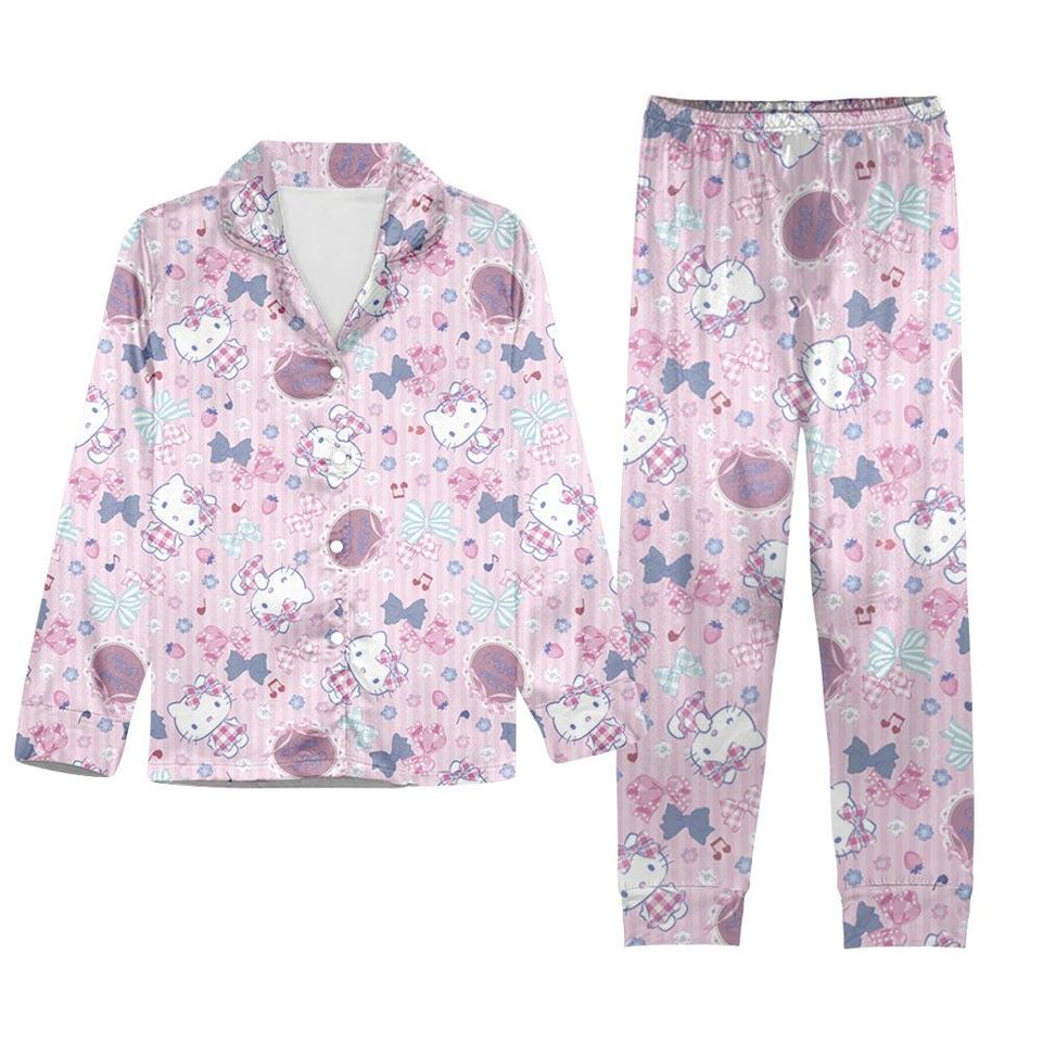 Hello Kitty Holiday Sleepwear Family Matching Pajama Set