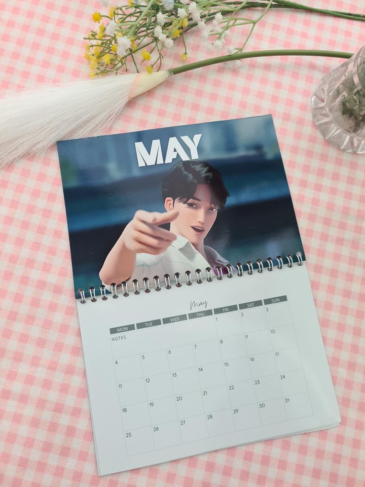 Kpop Demon Hunters 2026 Wall Calendar & Desk Calendar