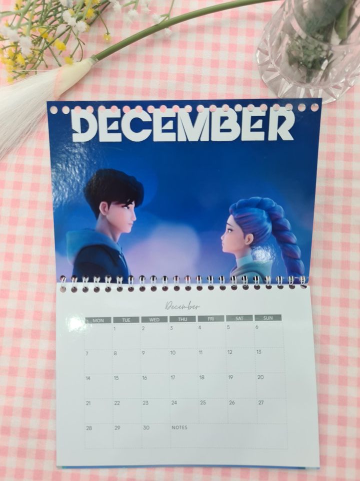 Kpop Demon Hunters 2026 Wall Calendar & Desk Calendar