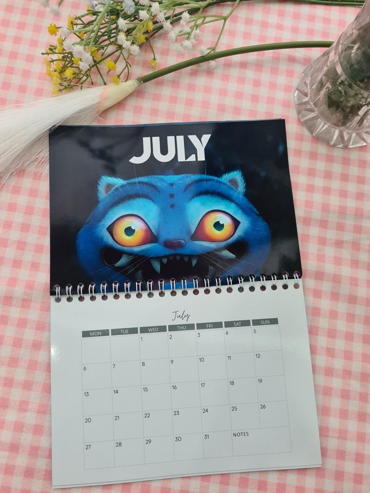 Kpop Demon Hunters 2026 Wall Calendar & Desk Calendar