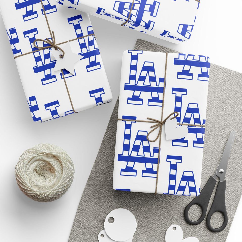 Los Angeles Dodgers Wrapping Paper