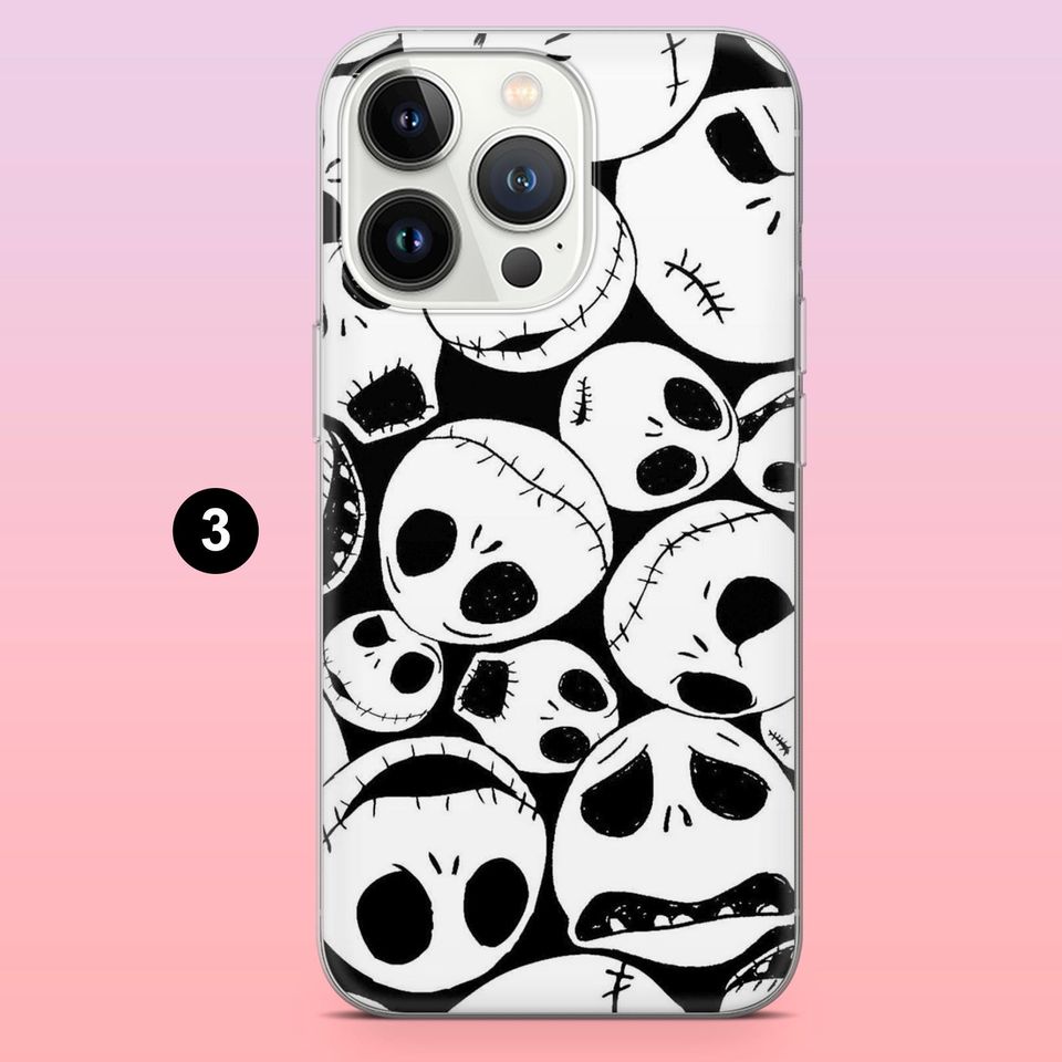 Jack Skellington Christmas Phone Case for iPhone 12-17 Pro