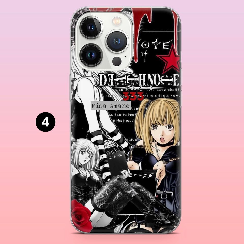 Death Notte Anime Phone Case for iPhone 12-17 Pro