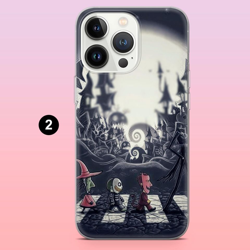 Jack Skellington Christmas Phone Case for iPhone 12-17 Pro