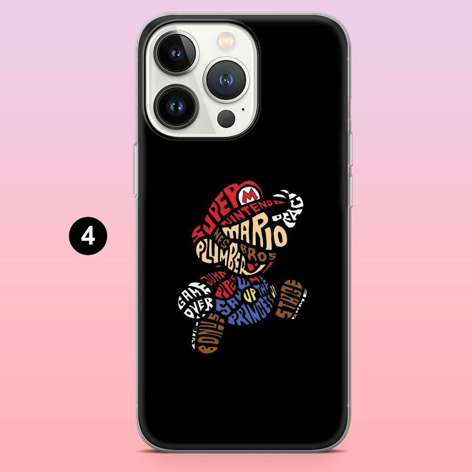 Mario Super Mario Luigi Phone Case for iPhone 12-17