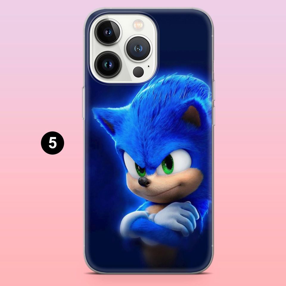 Sonic Hedgehog Phone Case for iPhone 17 Pro/16/15/14/13/12