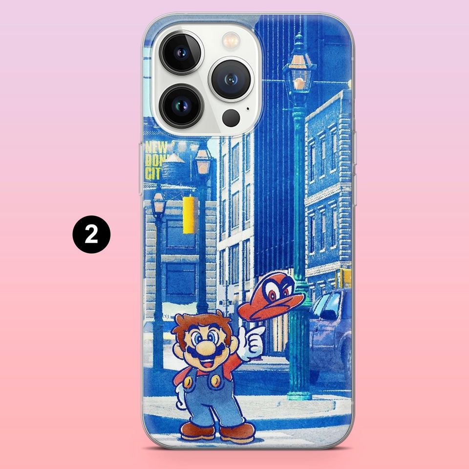 Mario Super Mario Luigi Phone Case for iPhone 12-17