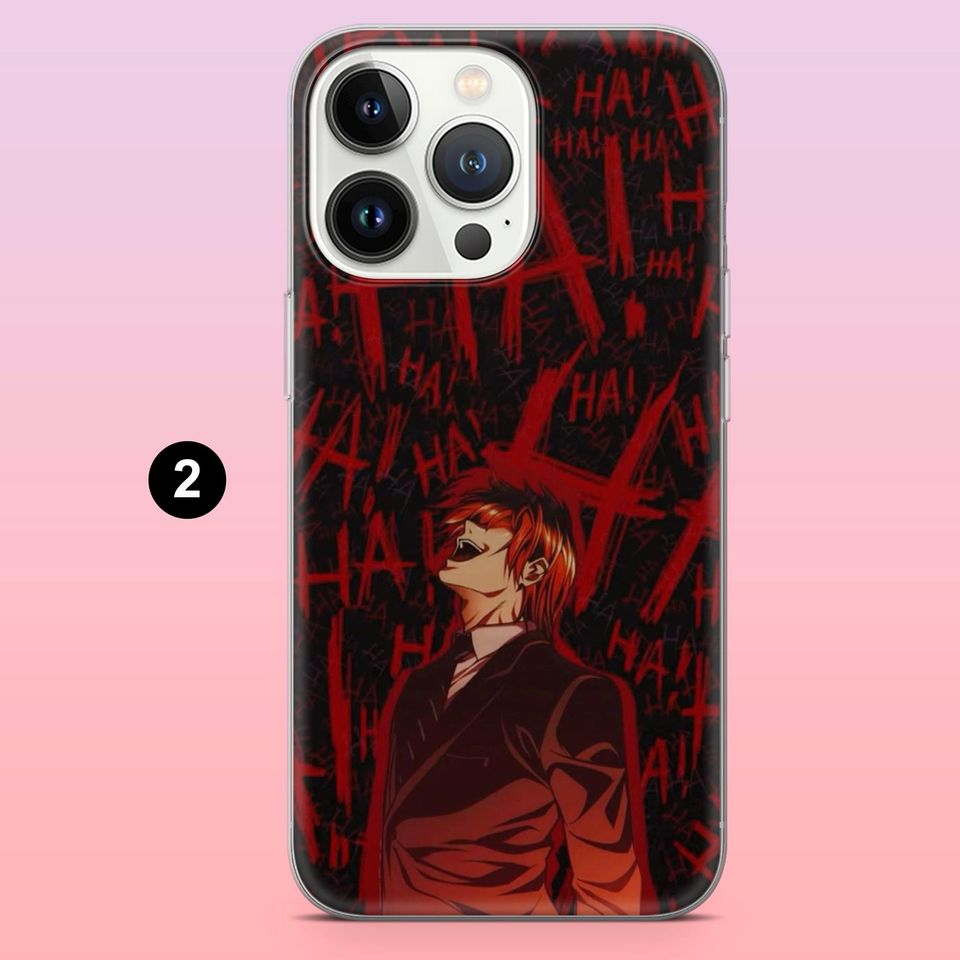 Death Notte Anime Phone Case for iPhone 12-17 Pro