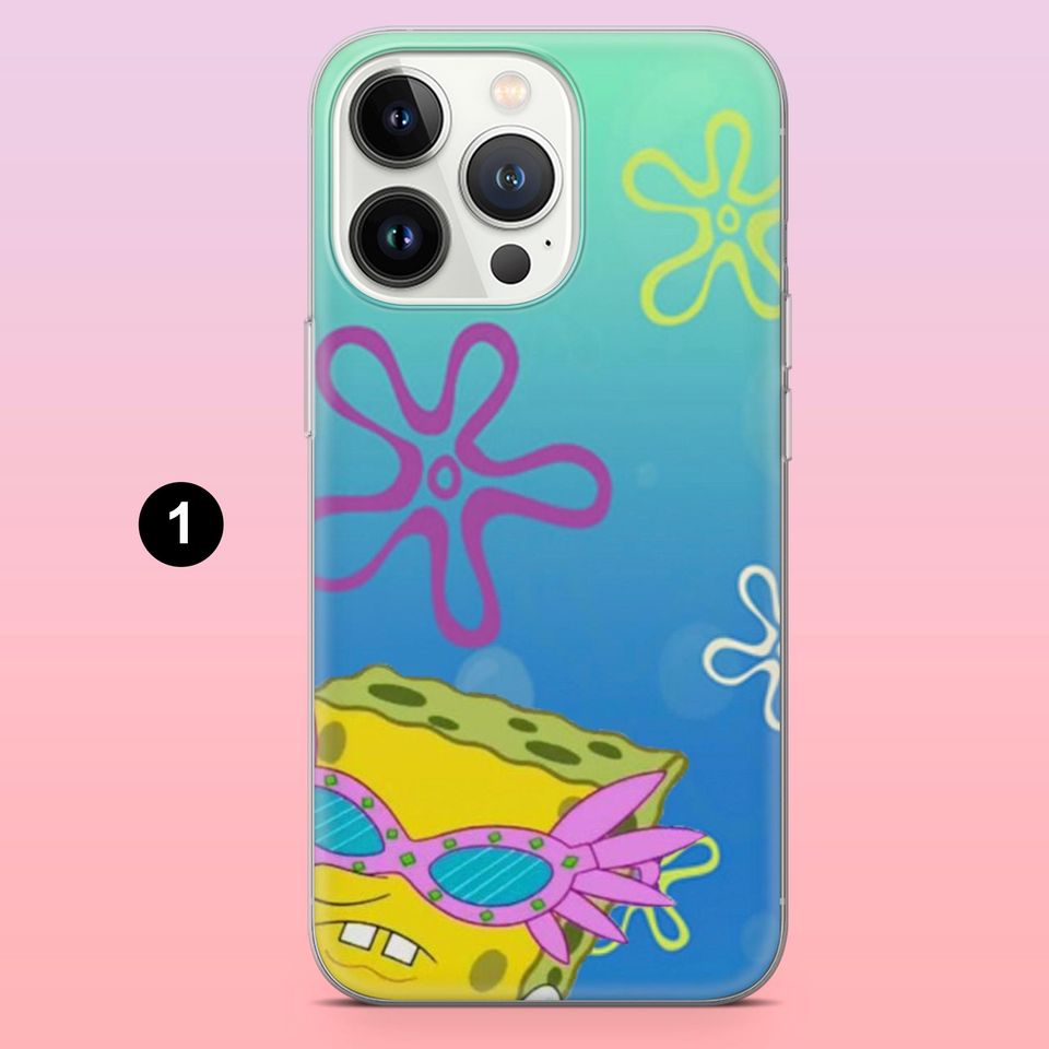 SpongeBob Bikini Bottom iPhone & Samsung Case with Mr. Krabs Design