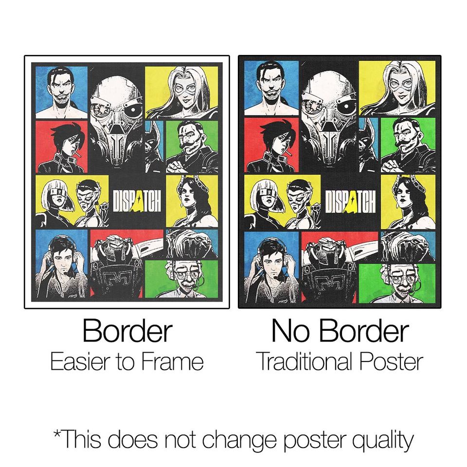 Brutalist Dispatch Poster - Wall Art for Any Room - Hero Textured Print